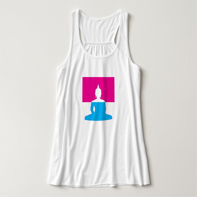 Buddha Tank Top (Design Vorderseite)