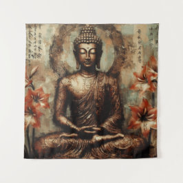 BUDDHA TAPESTRIE #7 WANDTEPPICH