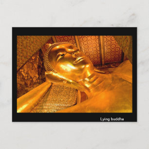 Buddha Thailand Postkarte
