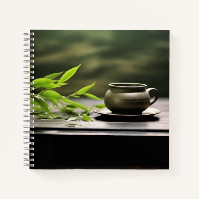 Buddha Tranquil Friedlich Nature Serene Notizbuch (Vorderseite)