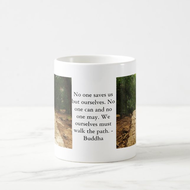 Buddha-Trassenangebot Kaffeetasse (Mittel)