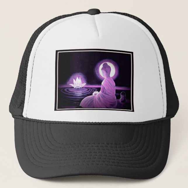 Buddha Truckerkappe (Vorderseite)