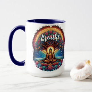 Buddha und der Baum des Lebens Tasse