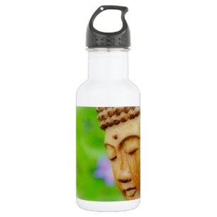 Buddha vermitteln edelstahlflasche