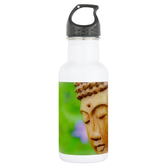 Buddha vermitteln edelstahlflasche (Vorderseite)