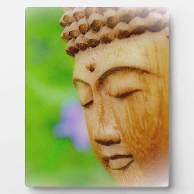 Buddha vermitteln fotoplatte (Vorderseite)