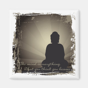 Buddha-Verstand ist alles Magnet