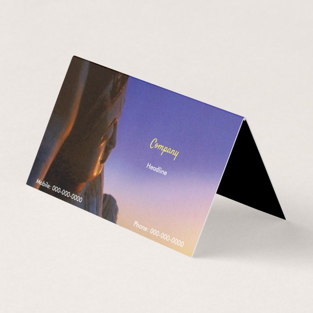 Buddha Visitenkarten (Vorderseite)