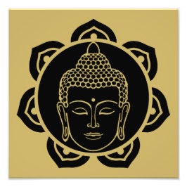 Buddha Wall Art Decor Chakra Dekor Fotodruck