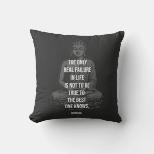 Buddha-Weisheit: Treu deinem besten Selbst Kissen