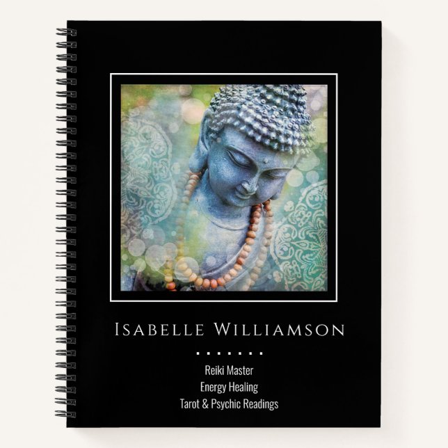 Buddha Zen Reiki Yoga Meditation Heilige Spiritual Notizbuch (Vorderseite)