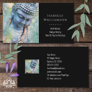 Buddha Zen Reiki Yoga Meditation Heilige Spiritual Visitenkarte
