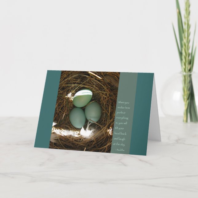 Buddha-Zitat-Karte Karte (Vorderseite)