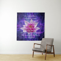 Buddha Zitat Lotus Blume