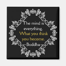 Buddha Zitat: motivierend Gedanken Magnet