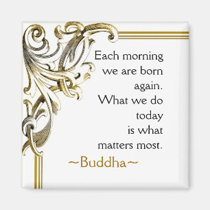 Buddha-Zitat ~ motivierend Magnet