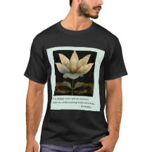 Buddha Zitat über Meinungen Menschen GOLD lotus