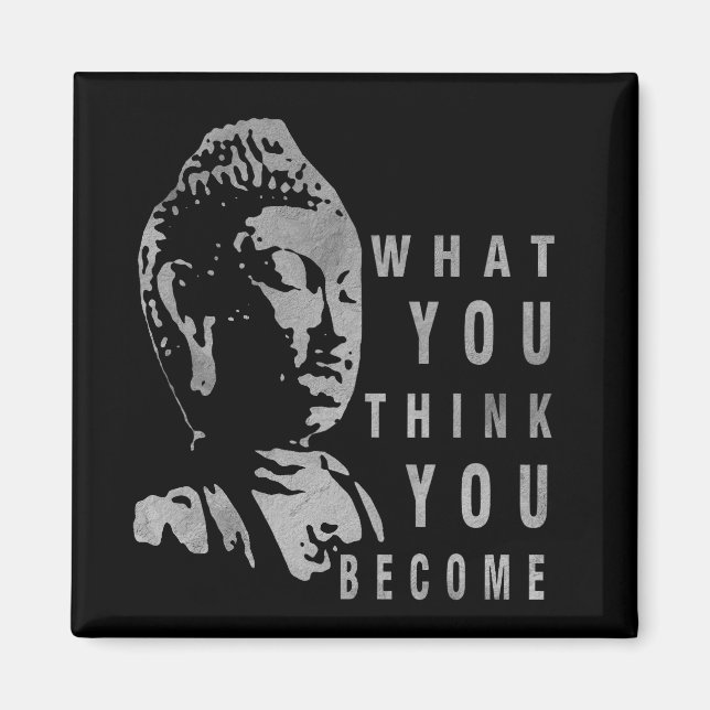 Buddha-Zitat zum Leben Motivierend Magnet (Vorne)
