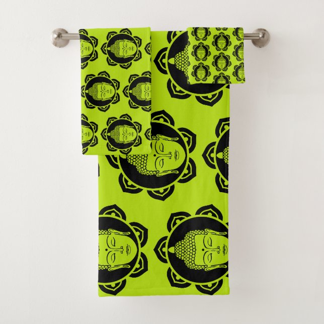 Buddha Zuhause und Leben Badhandtuch Set (Insitu)
