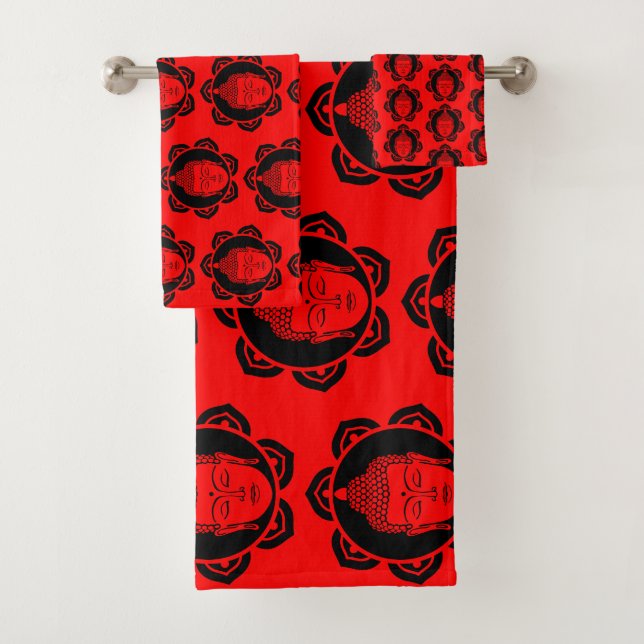 Buddha Zuhause und Leben Badhandtuch Set (Insitu)