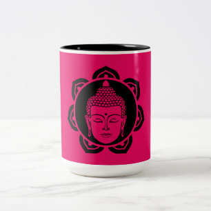 Buddha Zuhause und Leben Zweifarbige Tasse