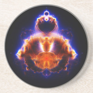 Buddhabrot Map Mandelbrot Set Gautama Buddha Untersetzer