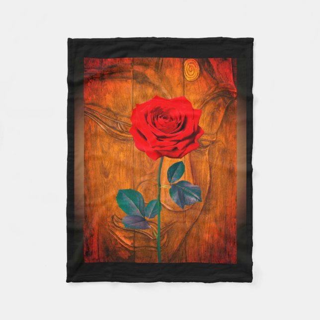 BuddhaHeute V1 #15 - COZY BUDDHA BLANKET Fleecedecke (Vorderseite)