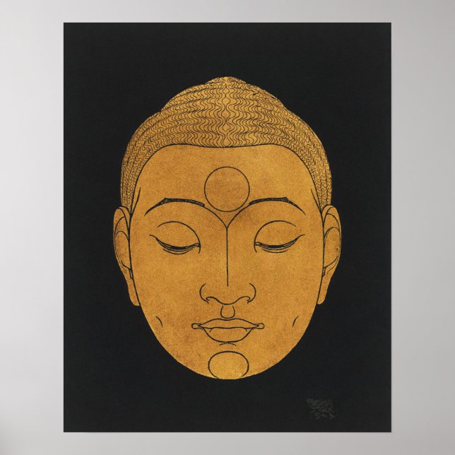 Buddhakopf (1943) poster (Vorne)