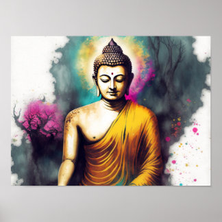 Buddhas Bliss Poster