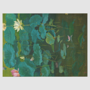 Buddhas Blume, Lotus, Tokio von Theodore Wores Seidenpapier