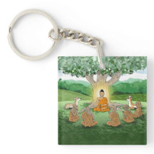 Buddhas erster Schlüsselanhänger für die Lehre der