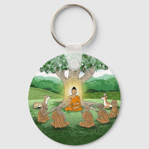 Buddhas erster Schlüsselanhänger für die Lehre der