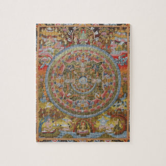 Buddhas Leben-Mandala-Puzzlespiel