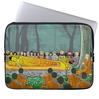 Buddhas letztes Nirvana-Laptop-Sieb Laptopschutzhülle