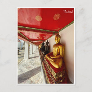 buddhas was pho thailand postkarte