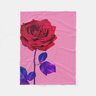 BuddhaToday #98 Kuschel-Buddha-Baby-Rosa Miami Ros Fleecedecke