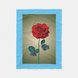 BuddhaToday V1 #12 - SOFT BLUE COZY BUDDHA BLANKET Fleecedecke