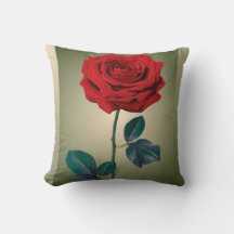 BuddhaToday V1 #2 Peace Pillow - Rose & Quote
