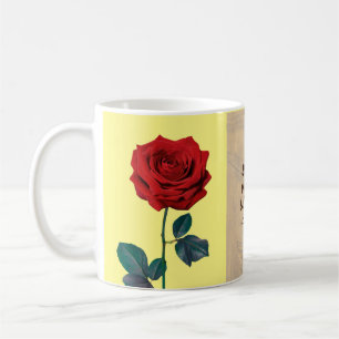 BuddhaToday V1 #34 Zen-Tasse - Buddha-Rose Kaffeetasse
