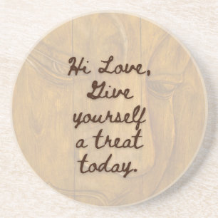 BuddhaToday V1 - #3 "Hier abstellen" Untersetzer