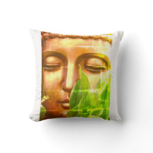 BuddhaToday V2 Peace Pillow #6 w/Quote