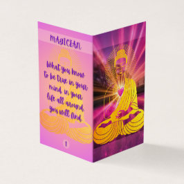 BuddhaTodayV4 - #1 Buddha "Message Book"-Karten Visitenkarten