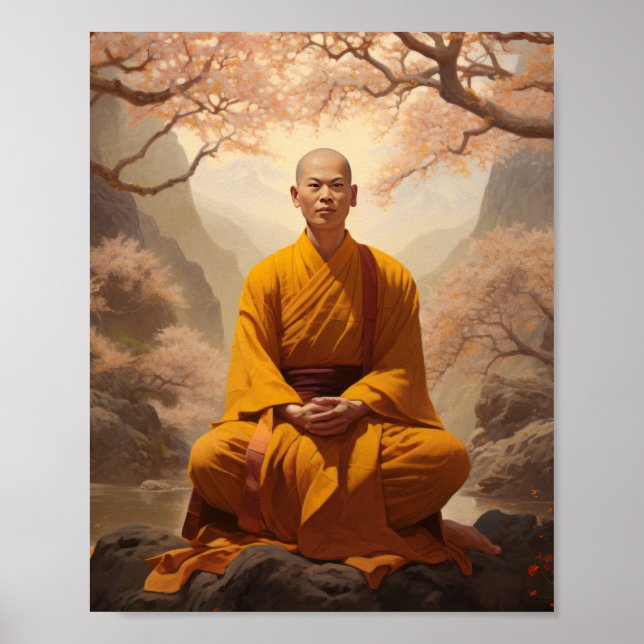 Buddhismus Gründer Poster (Vorne)