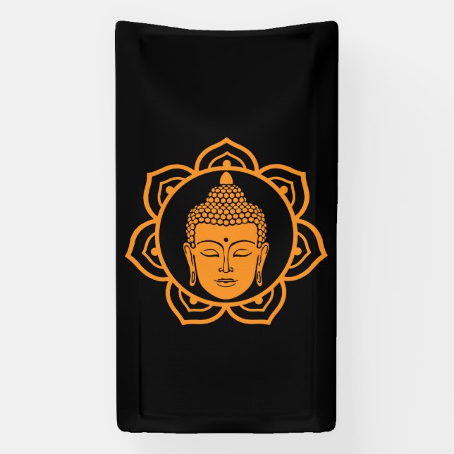 Buddhist Bodhi Day Banner (Vertikal)