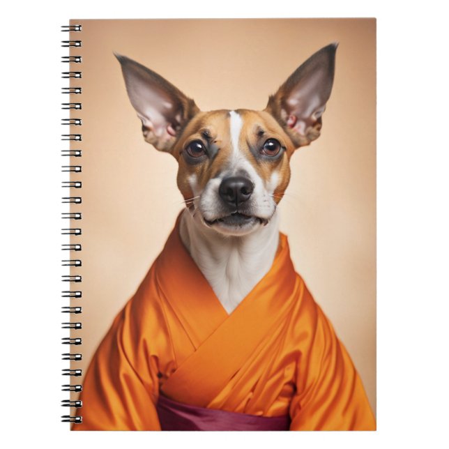Buddhist Brazilian Terrier Notizblock (Vorderseite)