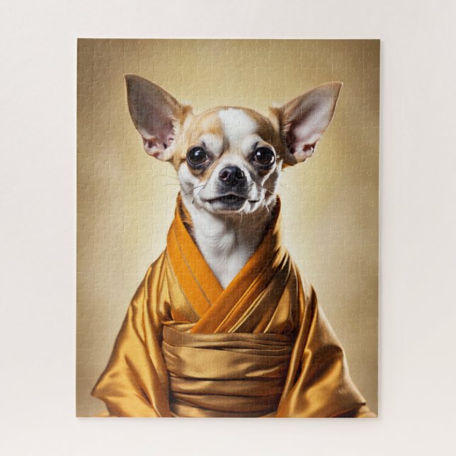 Buddhist Chihuahua (Vertikal)