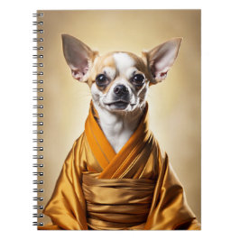 Buddhist Chihuahua Notizblock
