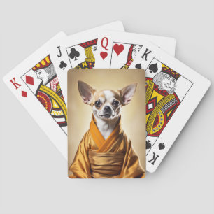 Buddhist Chihuahua Spielkarten