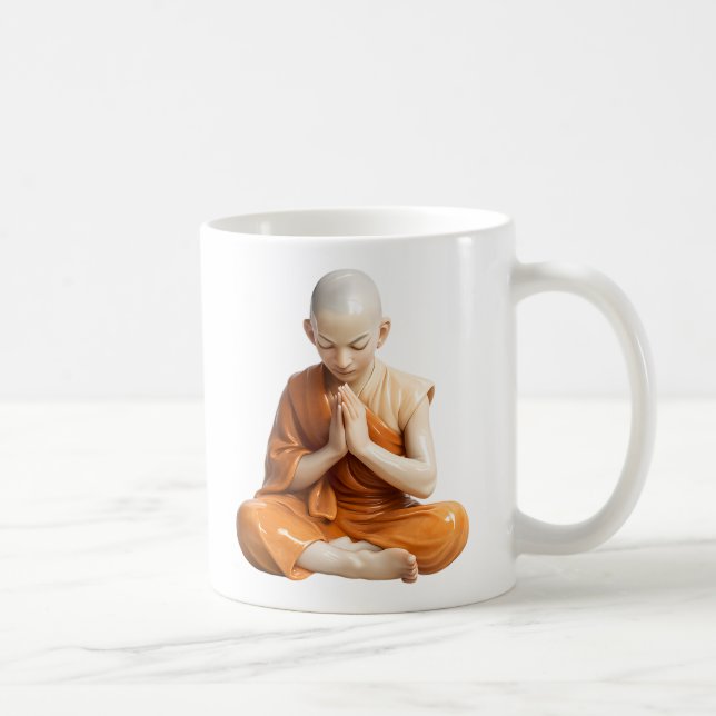 Buddhist Innenfrieden Kaffeetasse (Rechts)