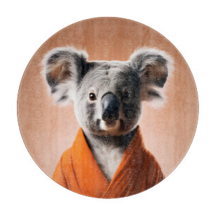 Buddhist Koala Schneidebrett